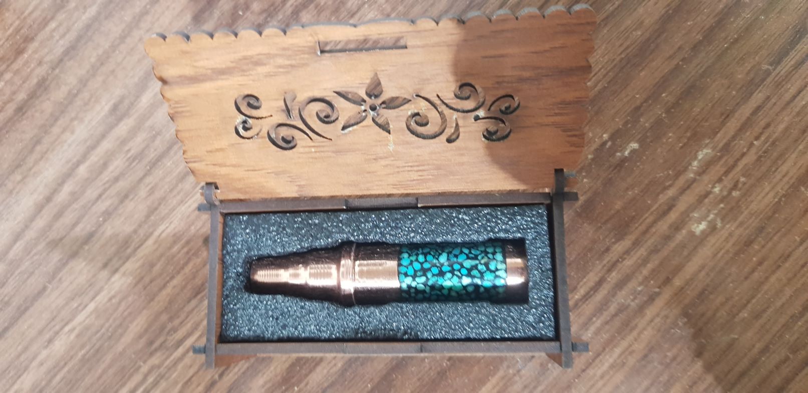 شیشه عطر جنس مسی صنایع دستی 